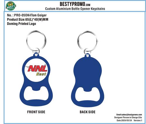 Custom Aluminium Opener Keychain-05OK4Tom Geiger