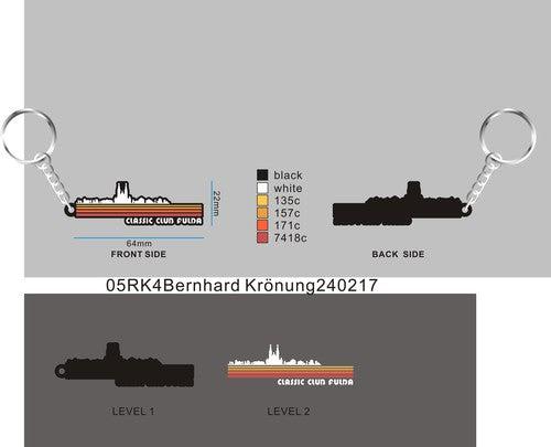 Custom rubber keychains-05RK4Bernhard Krönung240217