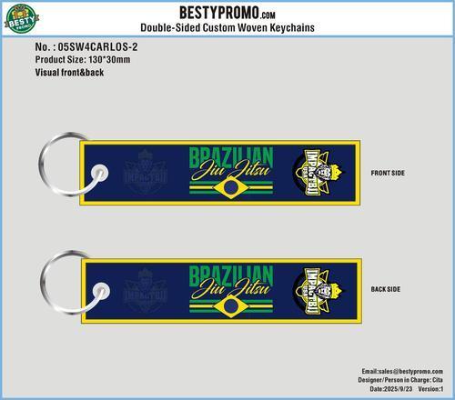 custom woven keychains-05SW4CARLOS250924