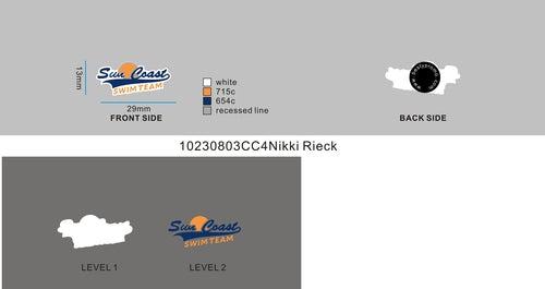 PERSONALIZED LOGO SHOE CHARMS - 10230803CC4Nikki Rieck