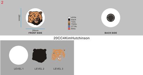 CUSTOM SHOE CHARMS - 20CC4KimHutchinson