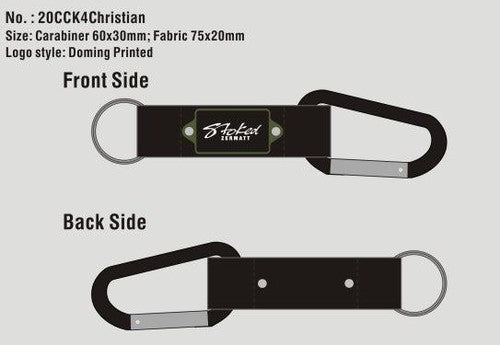 Carabiner keyrings-20KY4Christian