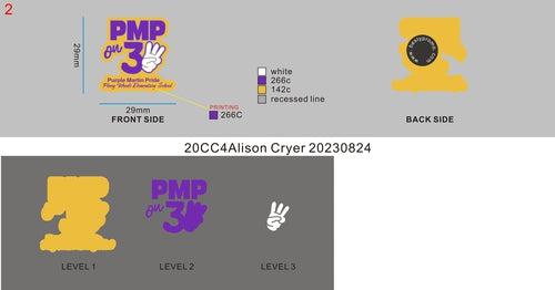 CUSTOM SHOE CHARMS - 20CC4Alison Cryer