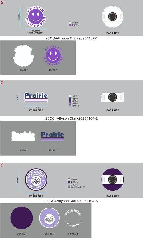 CUSTOM VERSATILE SHOE CHARMS-20CC4Allyson Clark