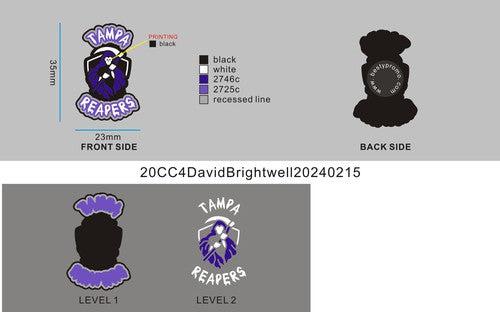 CUSTOM SHOE CHARMS -20CC4David Brightwell