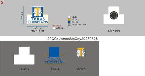 CUSTOM SHOE CHARMS - 20CC4James McCoy