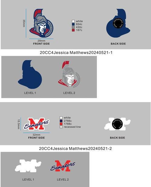 CUSTOM SHOE CHARM-20CC4Jessica Matthews