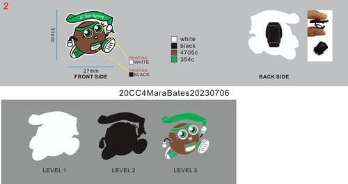 CUSTOM CLIP SHOE CHARMS -20CC4MaraBates20230703