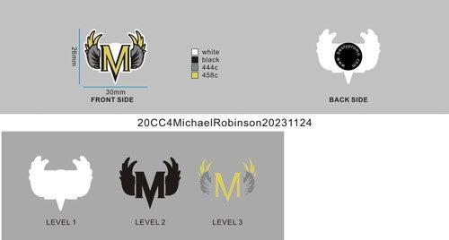 CUSTOM SHOE CHARMS - 20CC4Michael Robinson