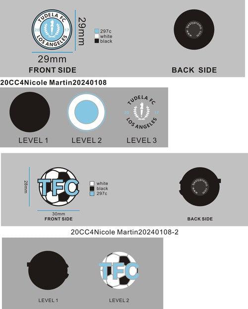 CUSTOM SHOE CHARMS - 20CC4Nicole Martin