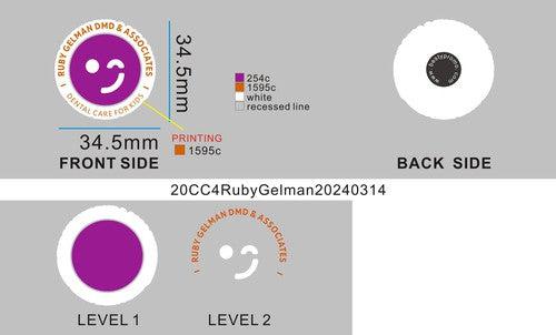 CUSTOM SHOE CHARMS - 20CC4RubyGelman