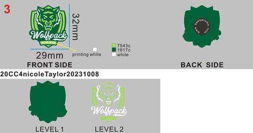 CUSTOM SHOE CHARMS - 20CC4Nicole Taylor