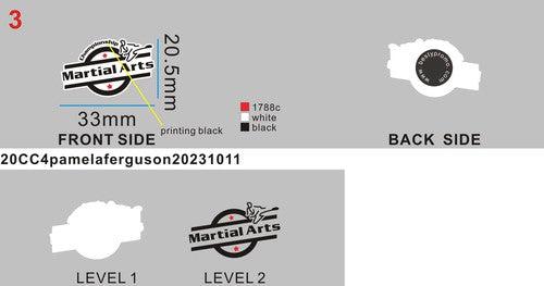 CUSTOM SHOE CHARMS - 20CC4Pamela Ferguson