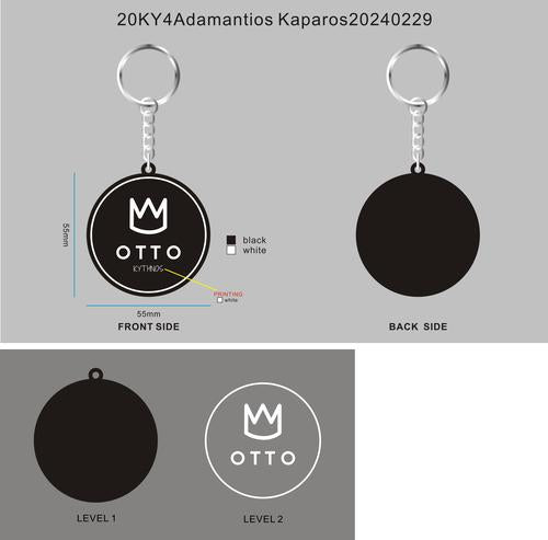 Custom Rubber keychains-20KY4Adamantios Kaparos-RE