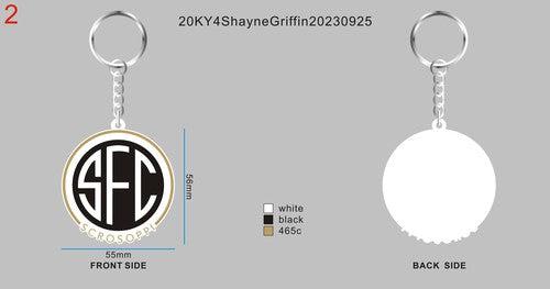 CUSTOM RUBBER KEYCHAINS - 20KY4Shayne Griffin