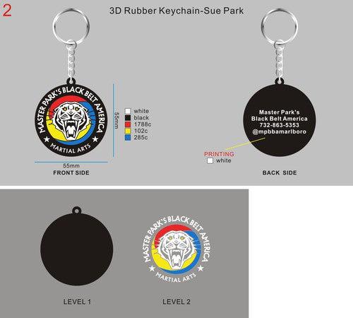 CUSTOM RUBBER KEYCHAINS - 20KY4Sue Park