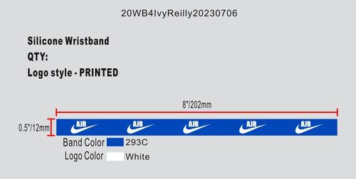 CUSTOM SILICONE WRISTBANDS - SOLID-20KY4IvyReilly