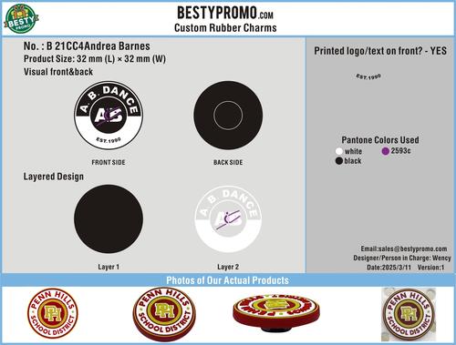 CUSTOM CHARMS 21CC4Andrea Barnes