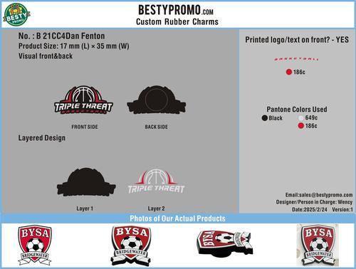 CUSTOM CHARMS 21CC4Dan Fenton