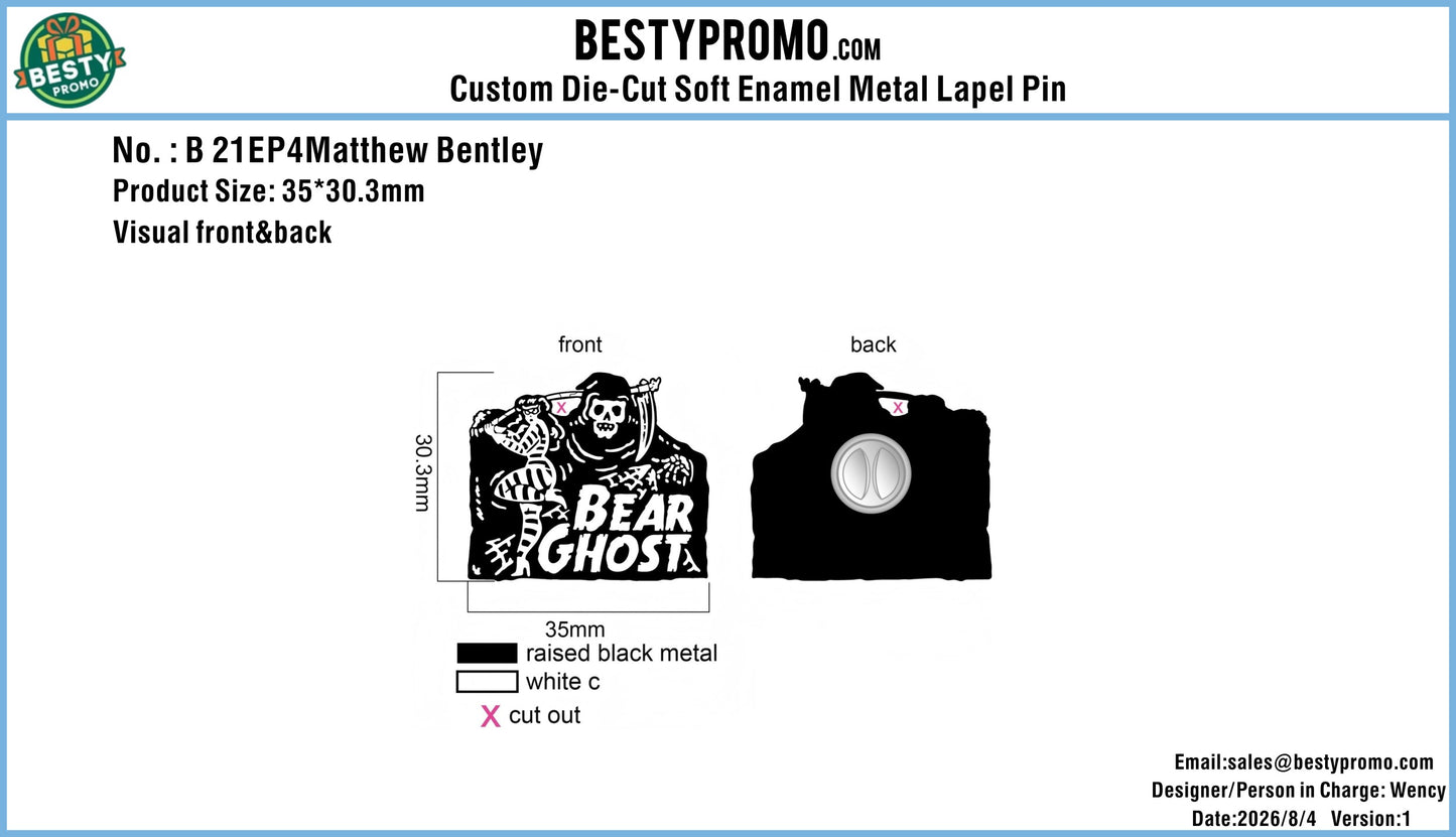Custom Die-Cut Soft Enamel Metal Lapel Pin - 20260808 - 21 - RE