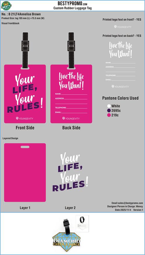 Luggage tag 21LT4Annelise Brown251104-RE