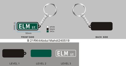 CUSTOM RUBBER KEYCHAIN 21RK4Abdul Mahdi