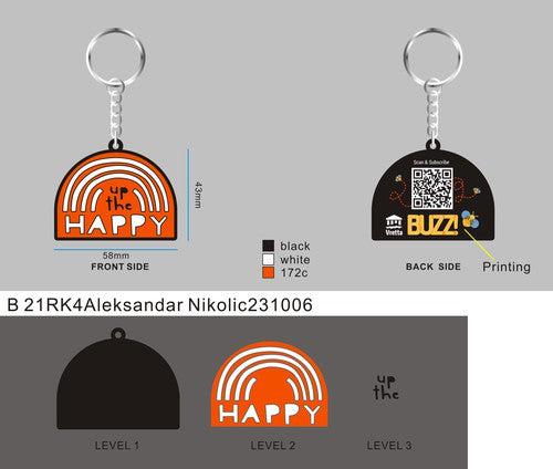 CUSTOM RUBBER KEYCHAIN-21RK4Aleksandar Nikolic231006 SAMPLE