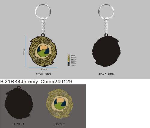 CUSTOM RUBBER KEYCHAIN-21RK4Jeremy Chien