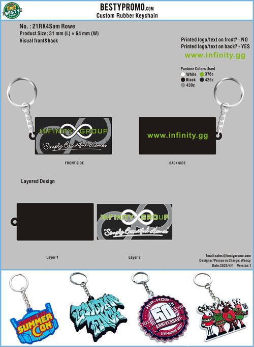 CUSTOM RUBBER KEYCHAIN-21RK4Sam Rowe250327