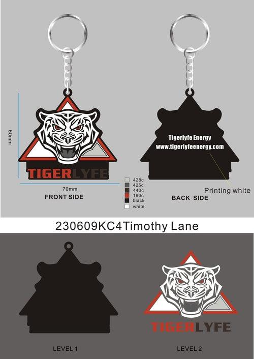 CUSTOM 3D DIE CUT RUBBER KEYCHAINS(REGULAR)-Timothy Lane10