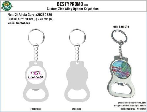 Custom Zinc Alloy Opener Keychains-8S-20260820-24