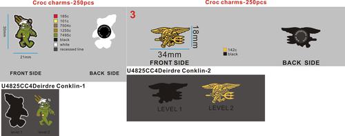 CUSTOM SHOE CHARMS - 24CC4Deirdre Love20250430-RD