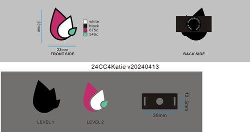 CUSTOM SHOE CHARMS - 24CC4Katie v20240413