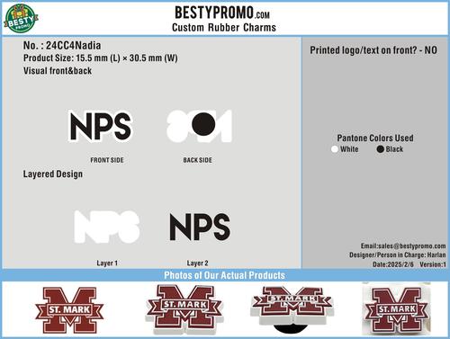 CUSTOM SHOE CHARMS - 24CC4Nadia20250206