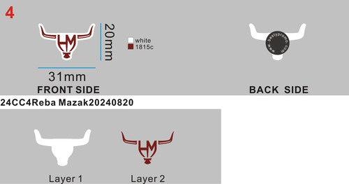 CUSTOM SHOE CHARMS - 24CC4Reba Mazak20240820