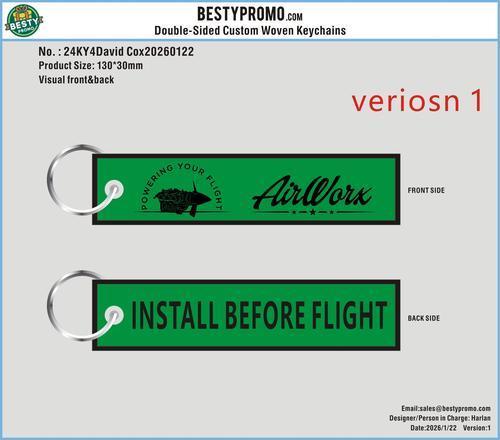 Order Woven Flight Key Tag-24KY4David Cox20260122
