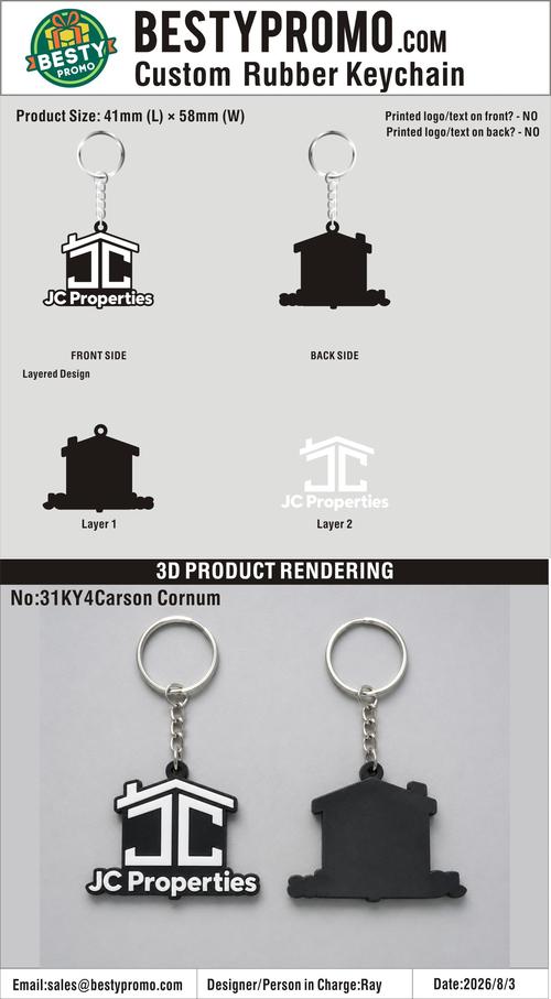 Custom 3D Die Cut Rubber Keychains-20260807-31