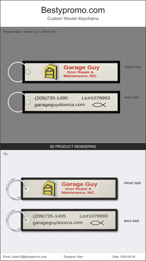 Custom Double-Sided Woven Flight Key Tag-20260919-33