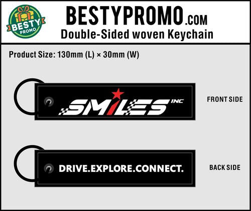 Custom Double-Sided Woven Flight Key Tag -20260815-33