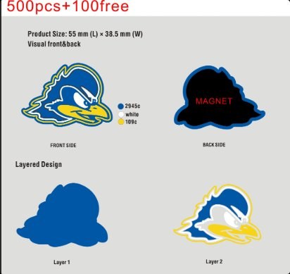 Custom 3D Soft PVC Fridge Magnet-260812-05-re