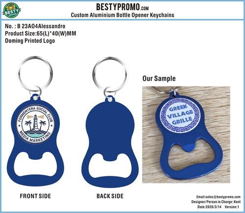 Custom Aluminum Bottle Opener Keychains-23AO4Alessandro260314