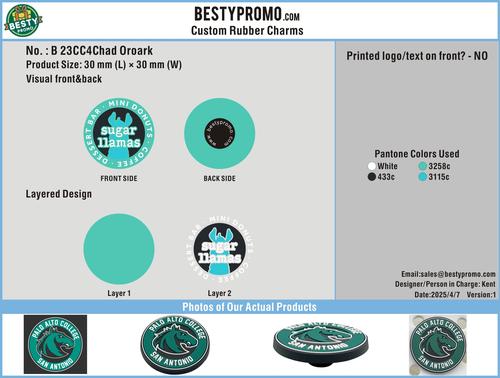CUSTOM CHARMS-23CC4Chad ORoark250407
