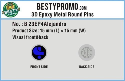 Custom Round Epoxy Pin-23EP4Alejandro250827