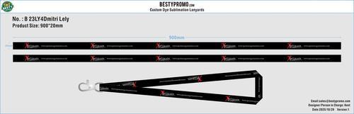 Custom Dye Sublimation Lanyards-23LY4Dmitri Lely251029-RE