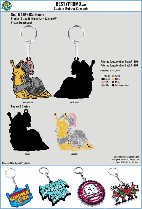 CUSTOM RUBBER KEYCHAIN-23RK4Kat Hamrell250327