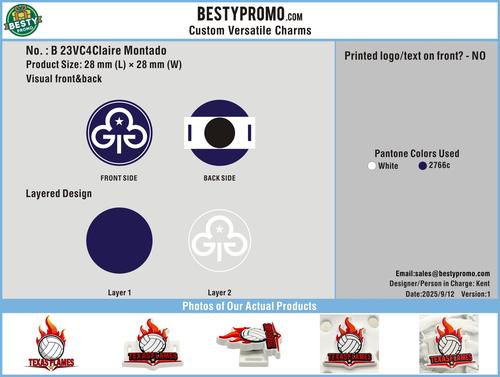 Custom Versatile Shoe Charms-23VC4Claire Montado250912-RE