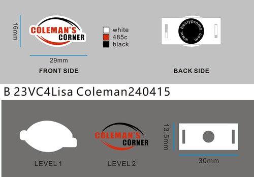 CUSTOM VERSATILE SHOE CHARMS-23VC4Lisa Coleman240415