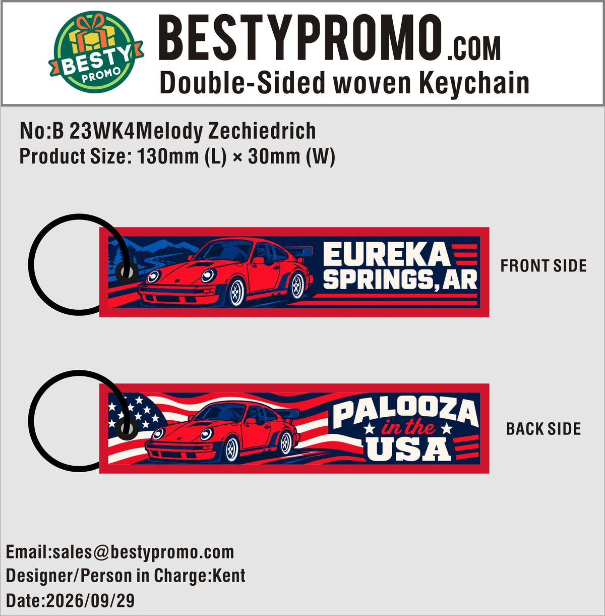 Custom Double-Sided Woven Flight Key Tag-20261001-23