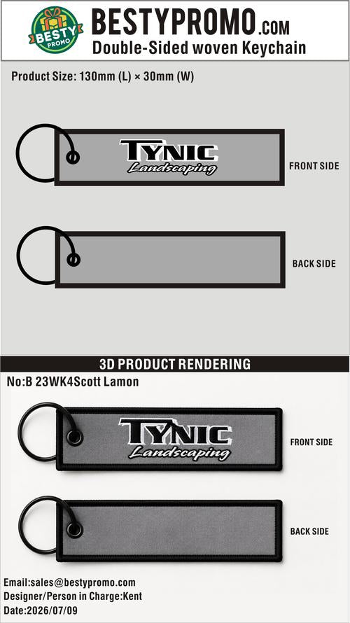 Custom Double-Sided Woven Flight Key Tag-20260709-23