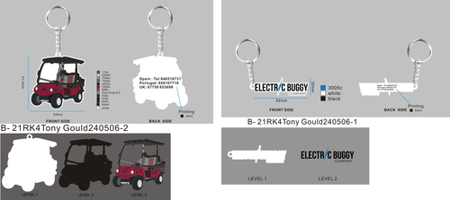 CUSTOM RUBBER KEYCHAIN 21RK4Tony Gould